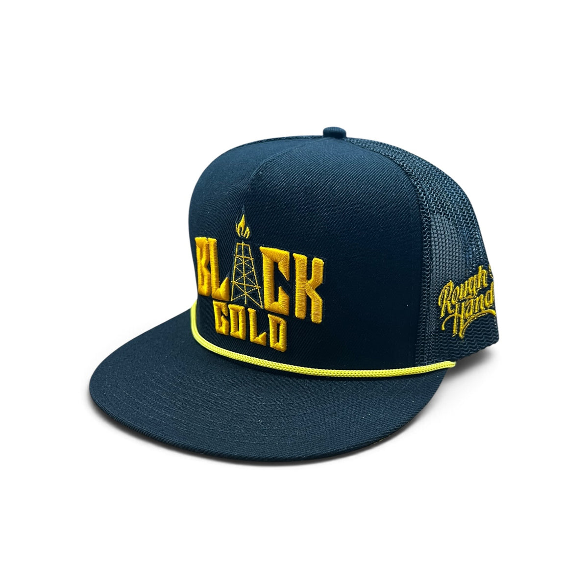 Rough Hand - Black and Gold