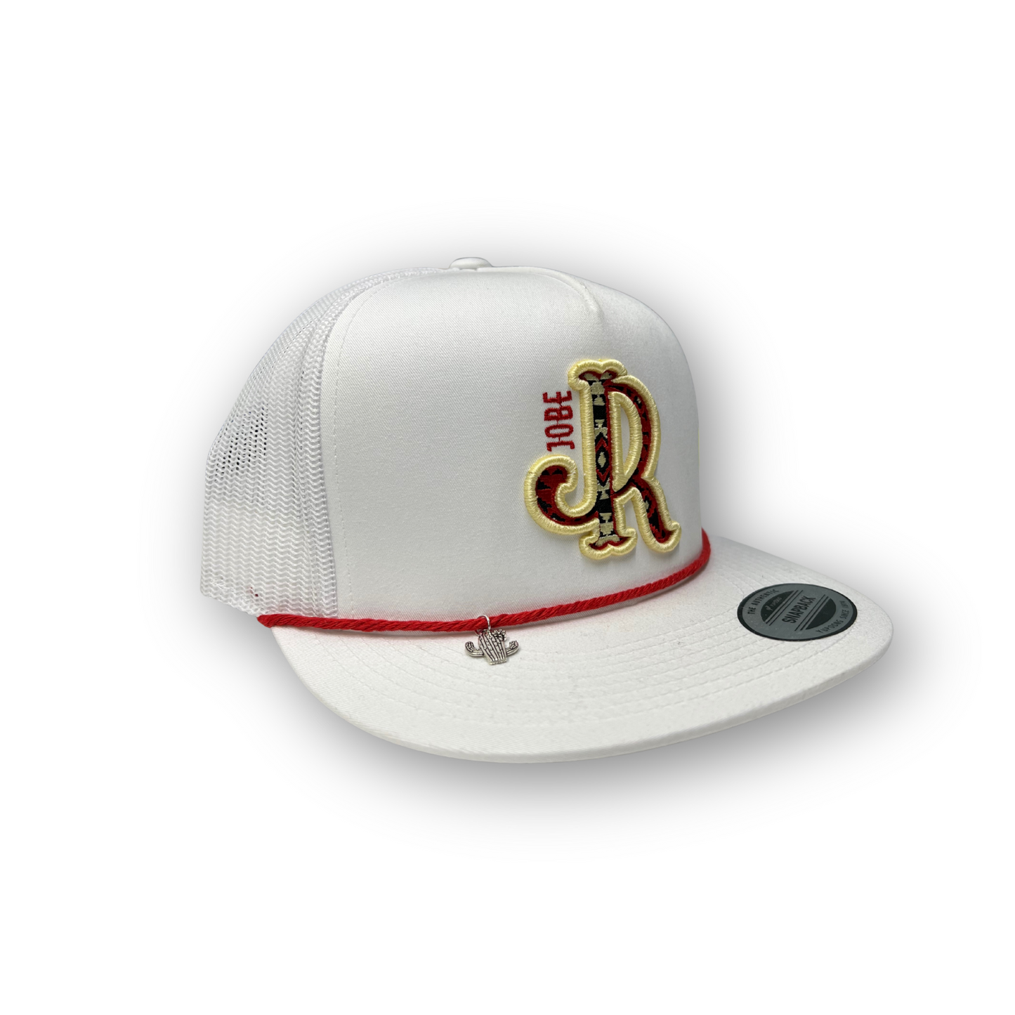 JJR Brand - Red Aztec White Rope