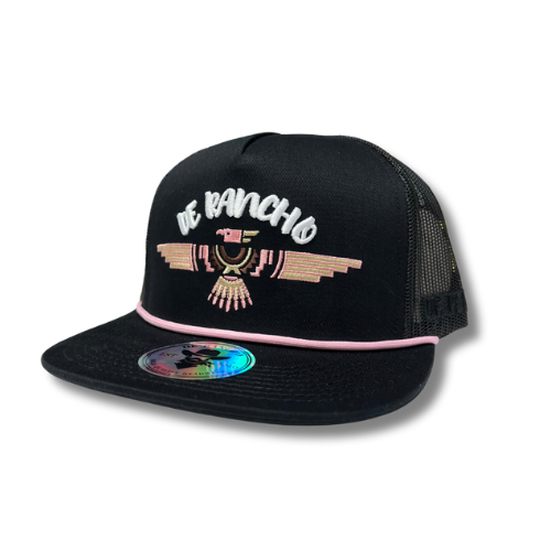 De Rancho Hat - All Mighty Eagle Black