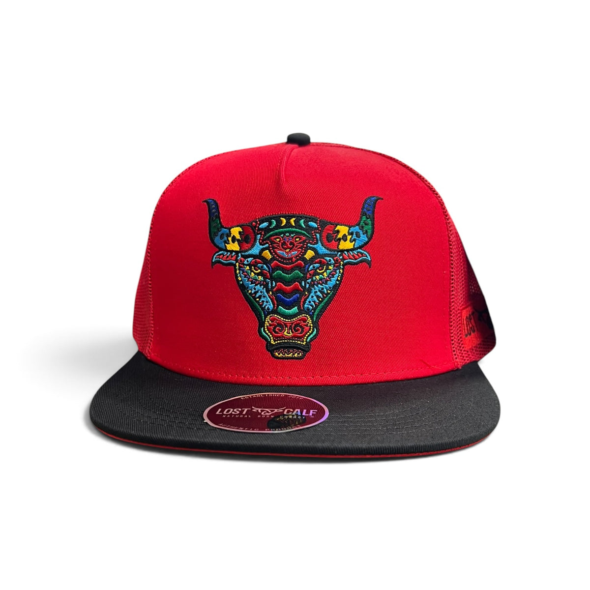 Lost Calf Hat - Alebrije Red/Black