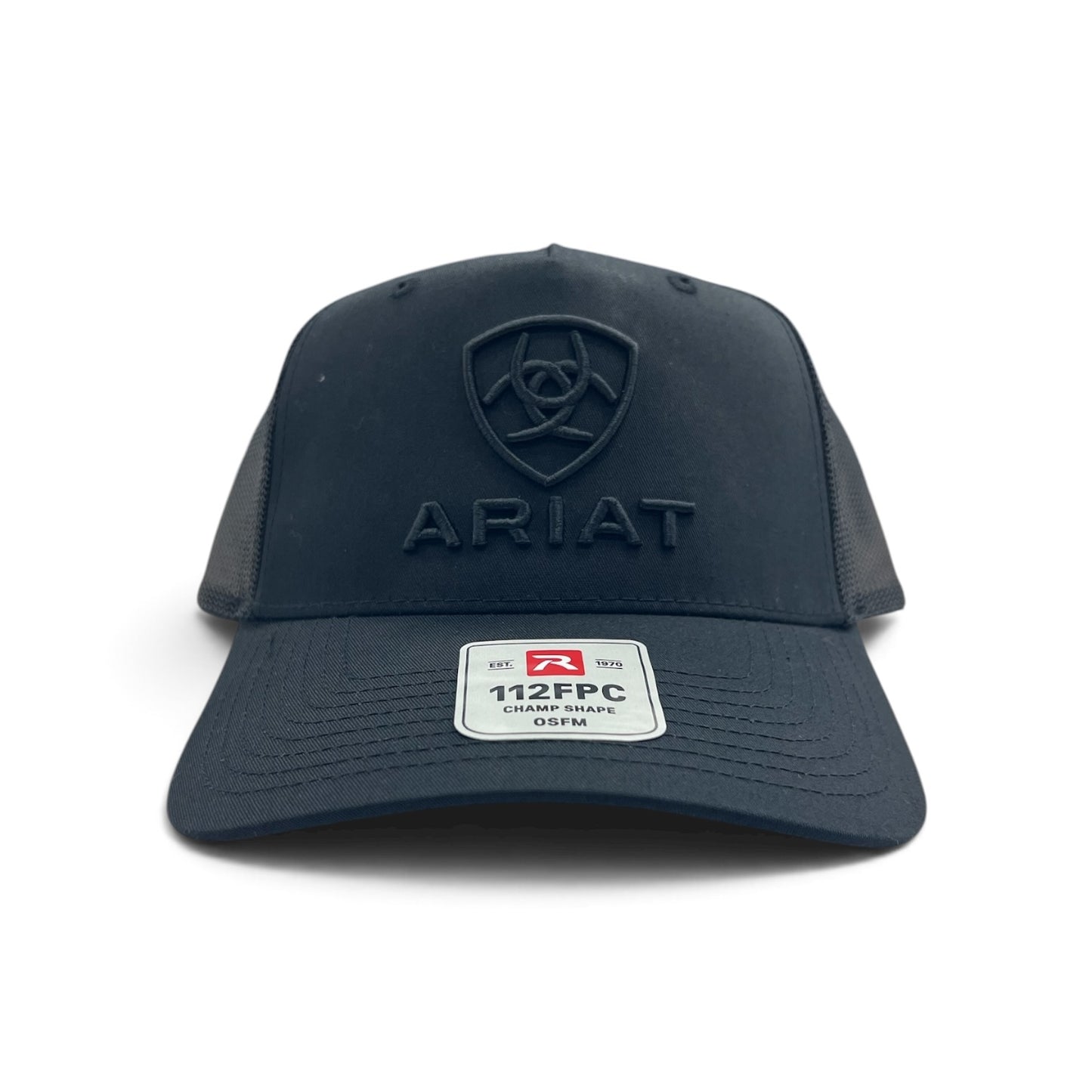 Ariat Black Logo Patch Hat