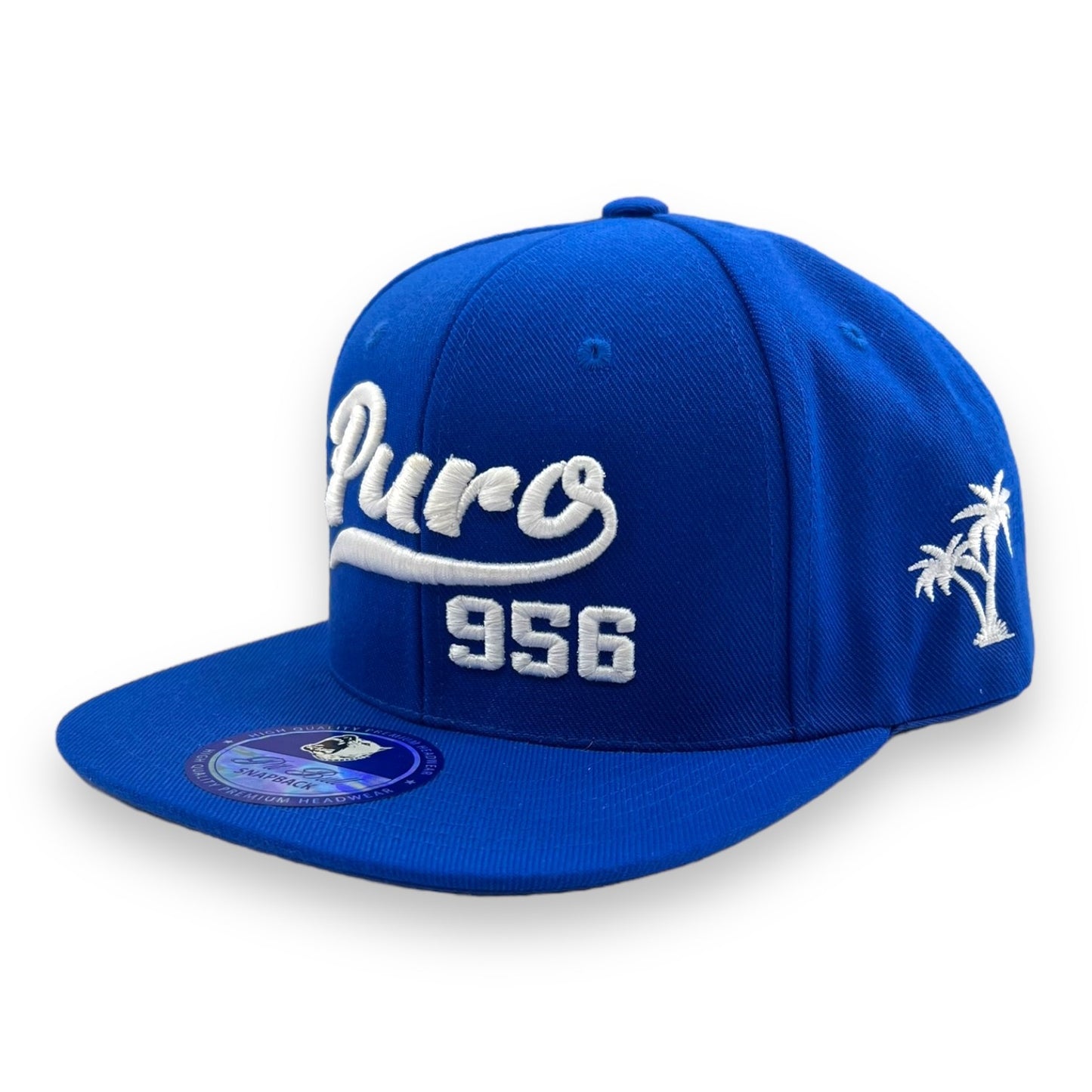 Puro 956 3D Logo - Royal/White