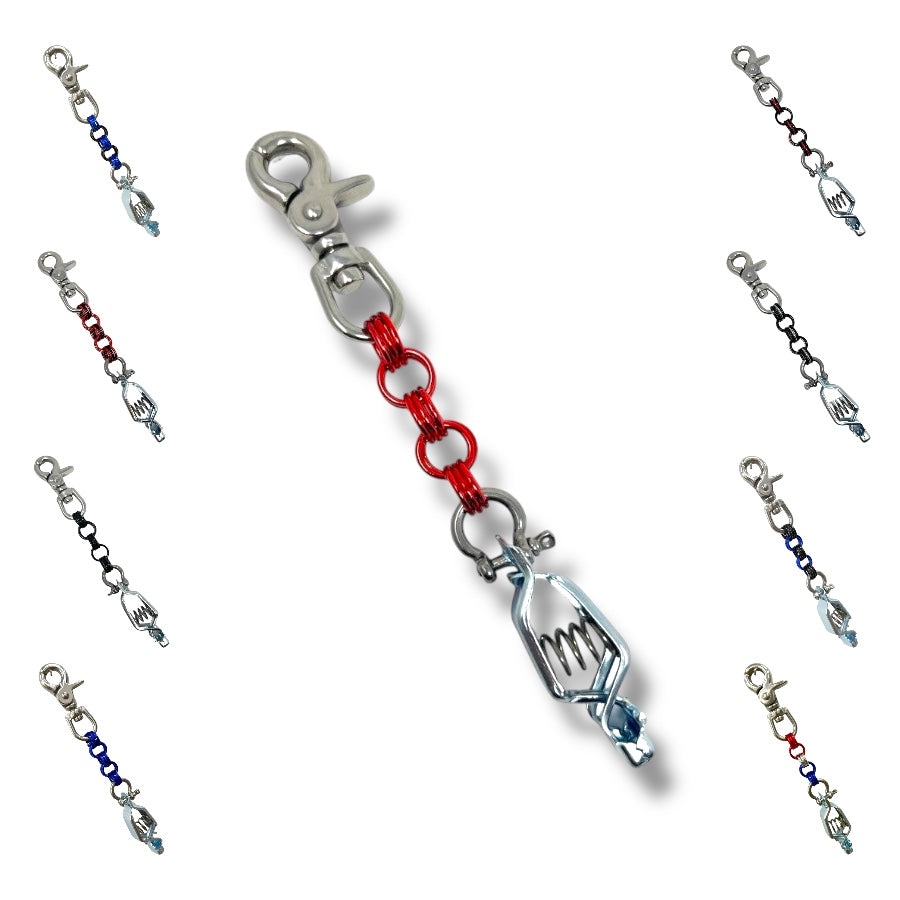 Metal Ring Glove Clips