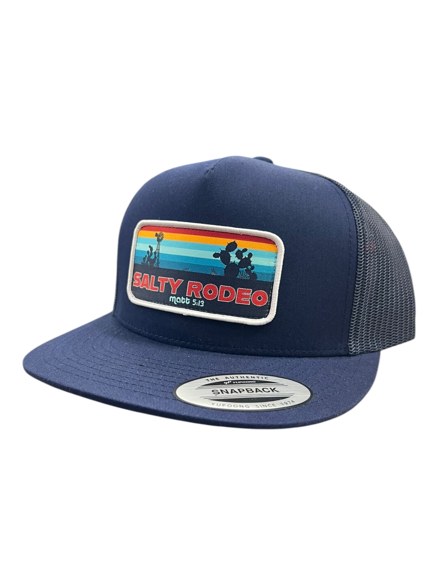 Salty Rodeo - Indigo Trucker