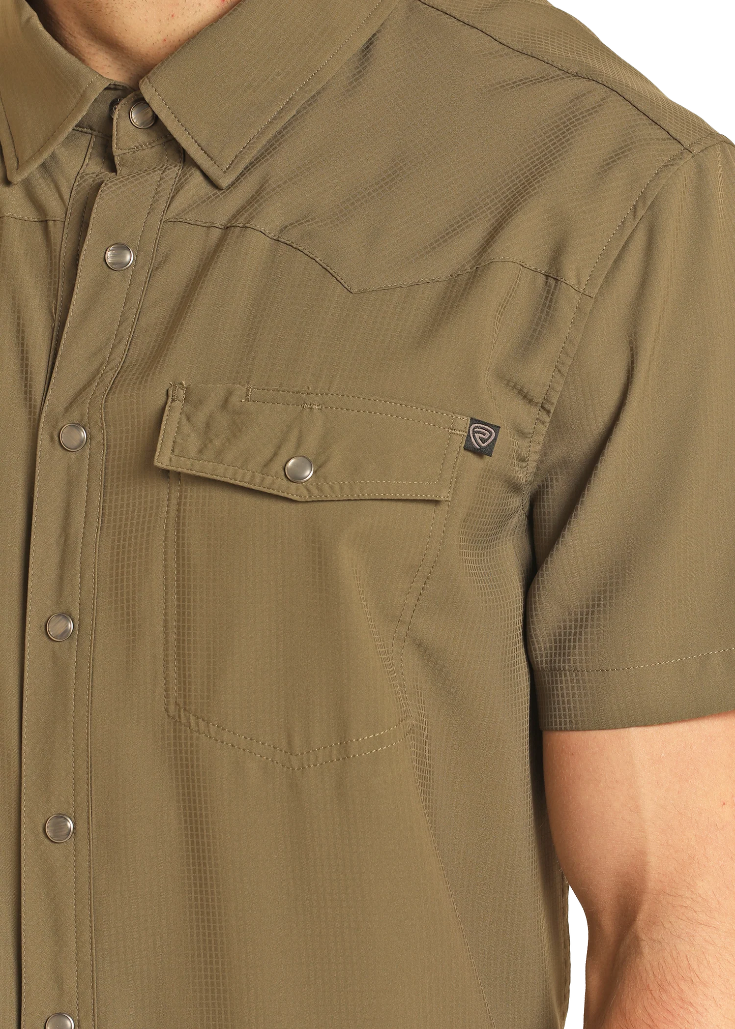 Rock&Roll Denim TEK Ripstop Snap - Olive