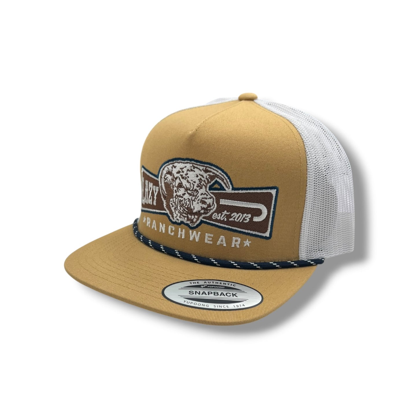 Lazy J Hat - Mustard Diamond Hereford