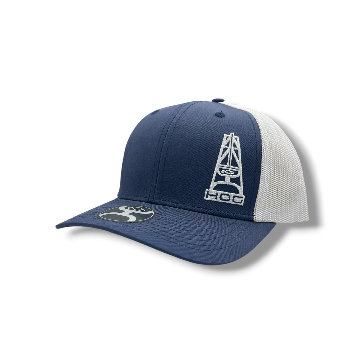 Hooey Hog Hat - Navy/White