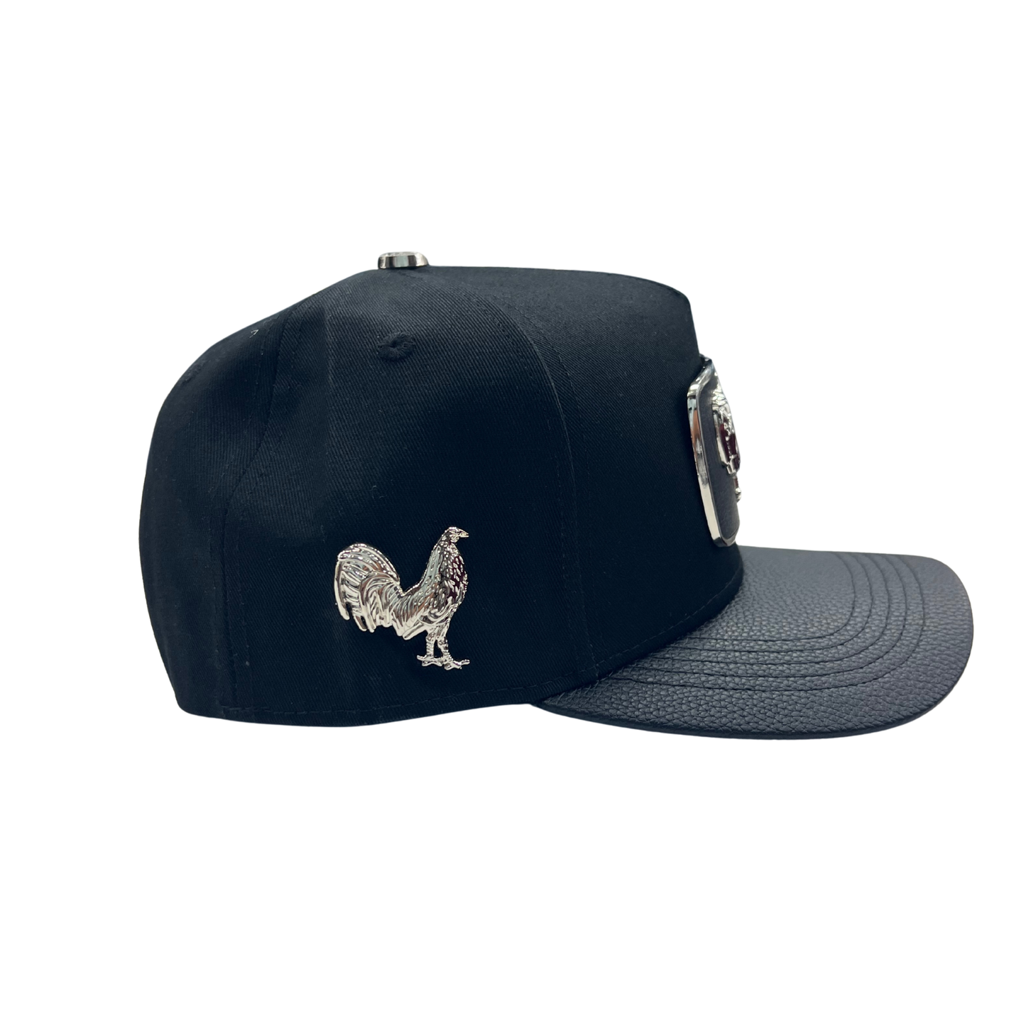 Ferreti Hats - Black Gallo Plate