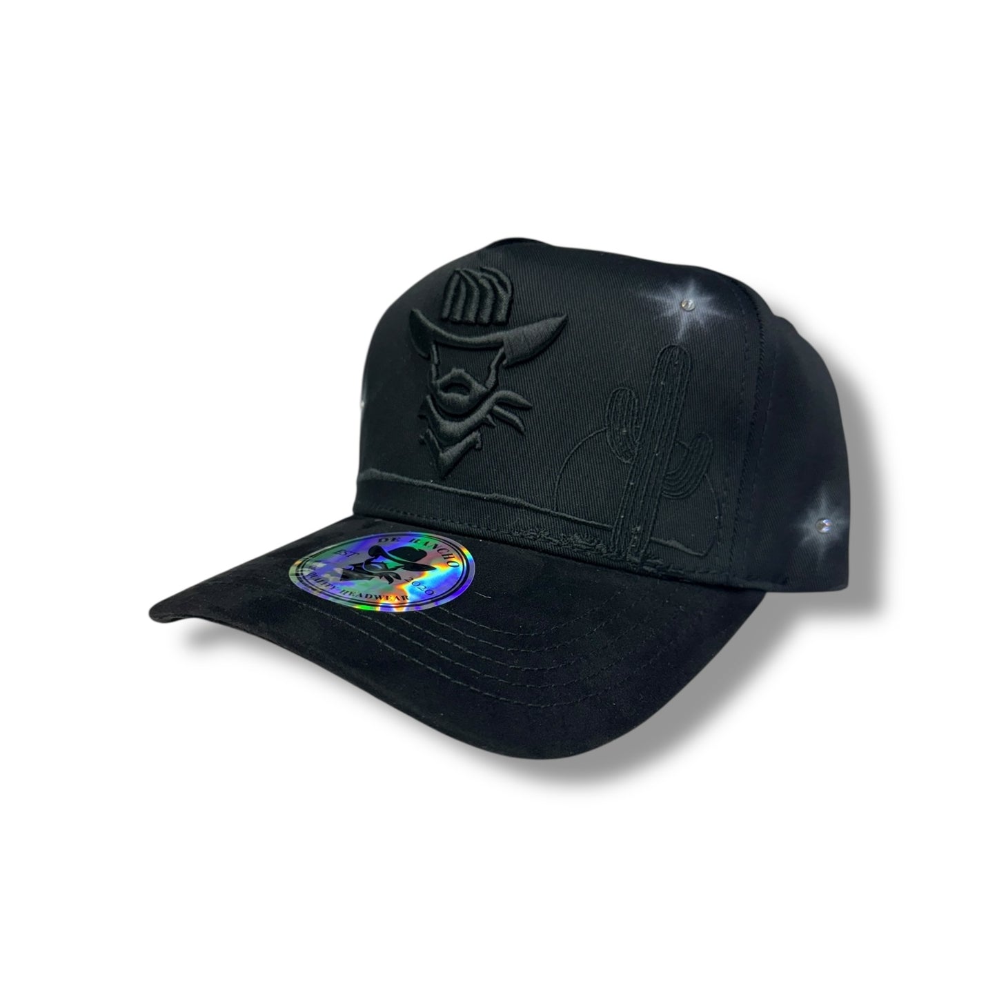 De Rancho Hat - Desert Stars A Frame Black