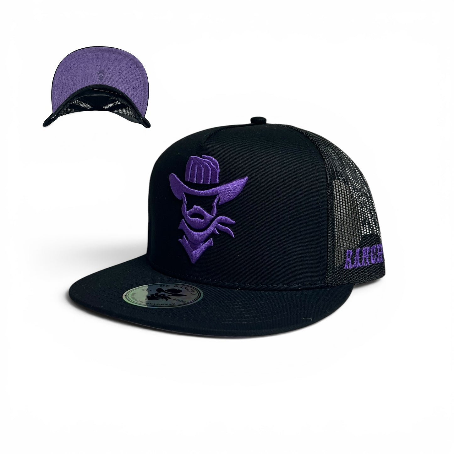 De Rancho Hat -Rider Black/Purple
