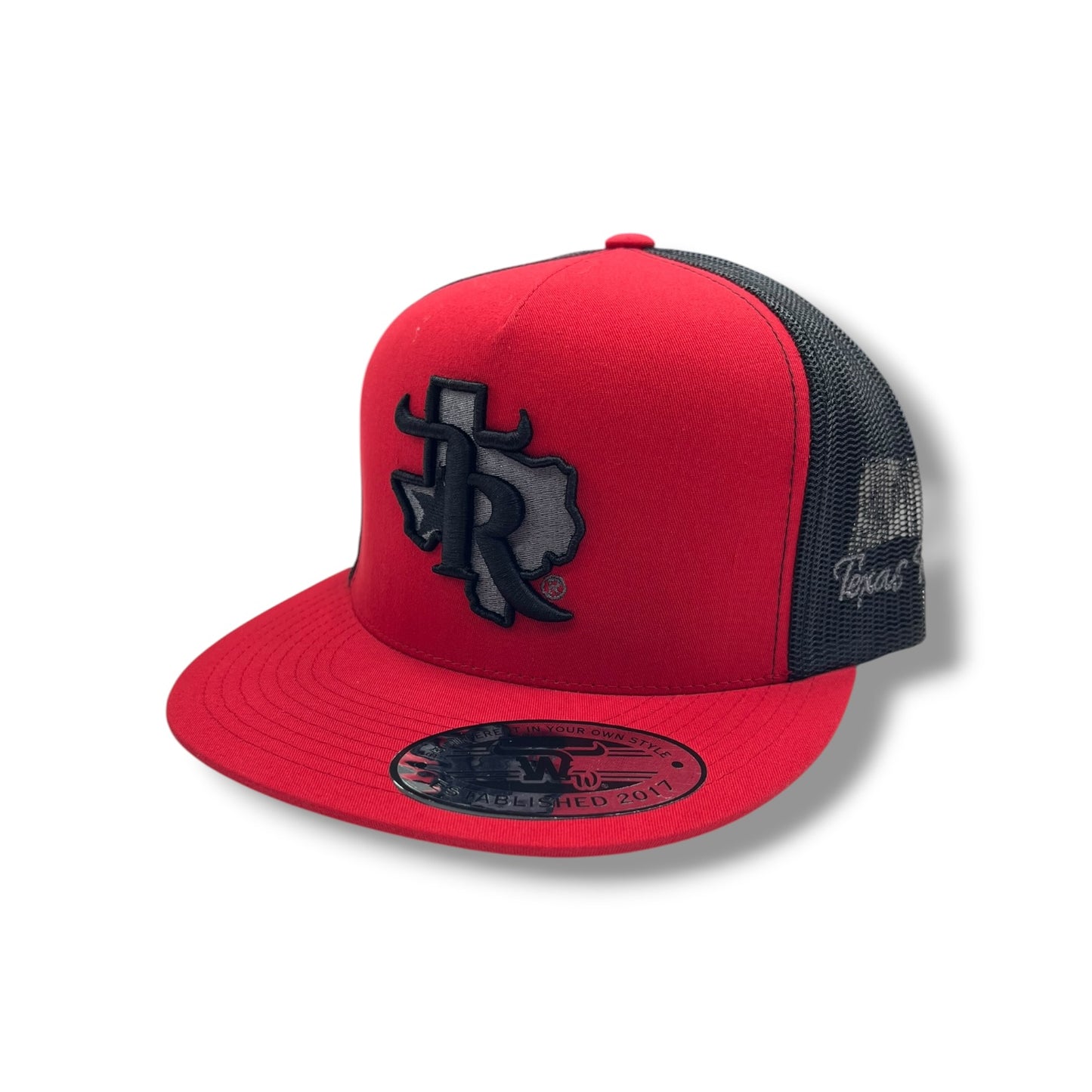 Texas Ranch Hat - Red Texas Gray