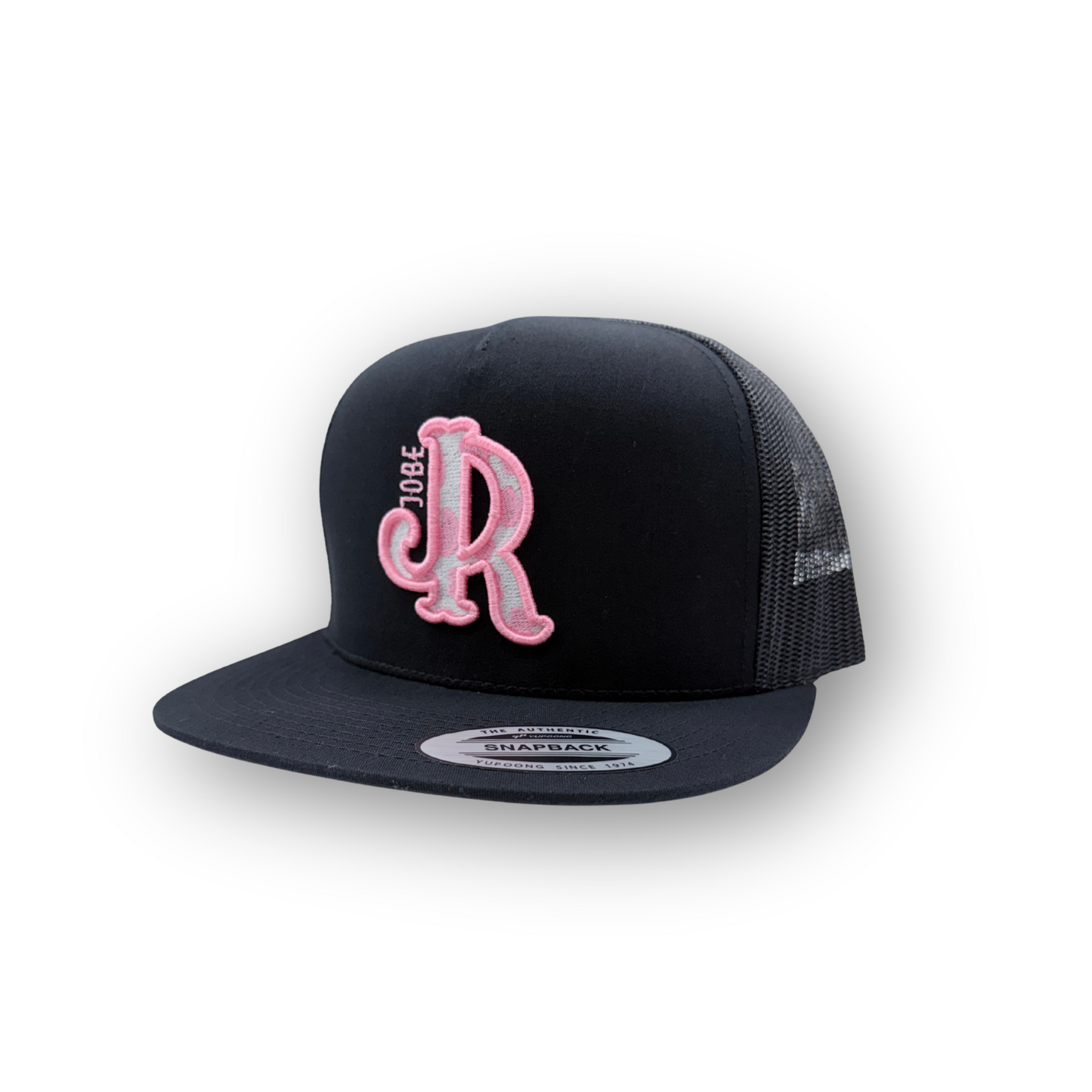 JJR Brand - Black w/Pink Cowprint