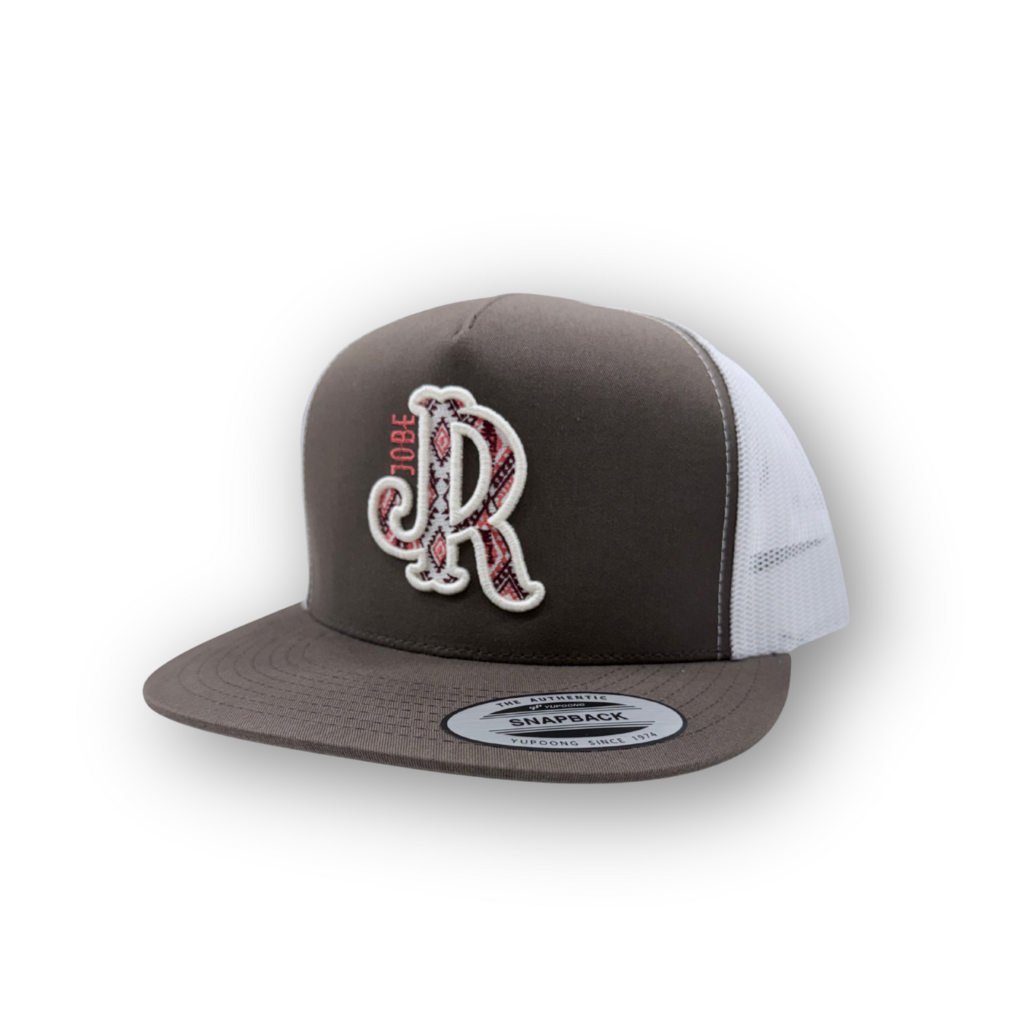 JJR Brand - Brown Tan w/Pink Aztec Print