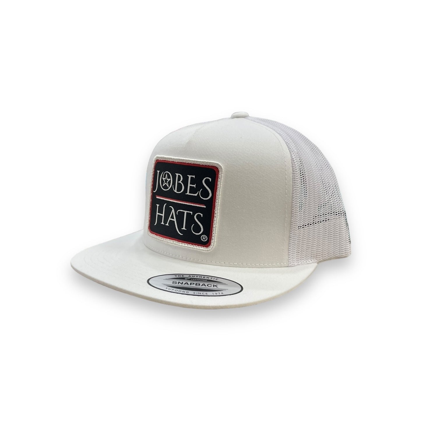 Jobes Hat - White JH Star Patch