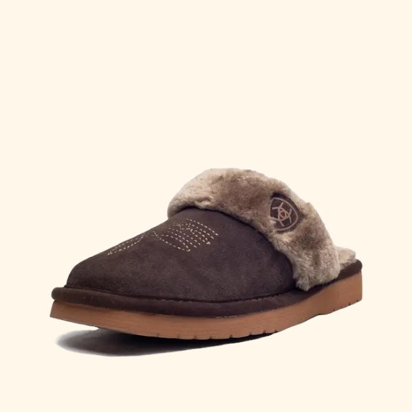 Women’s Ariat Jackie Square Toe Slipper - Chocolate