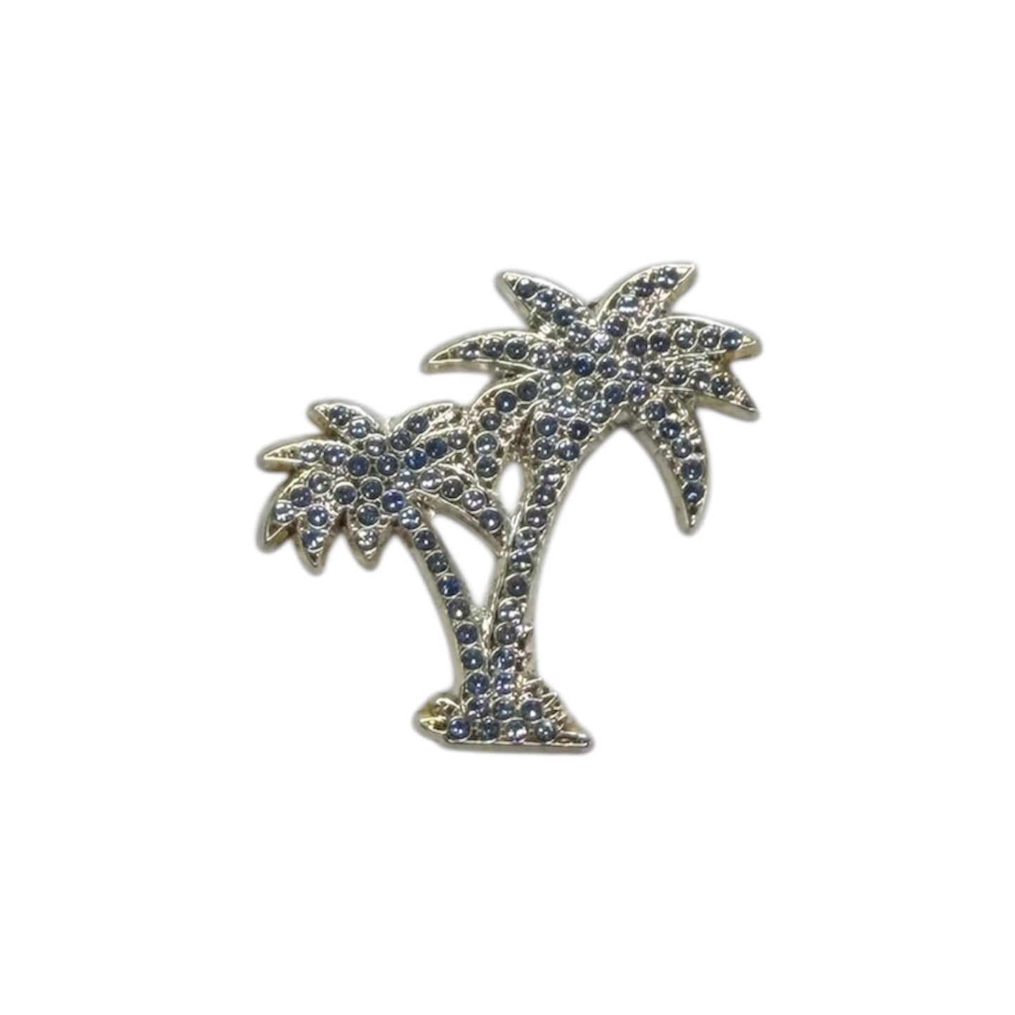 Iced Out Palm Tree Hat Pins