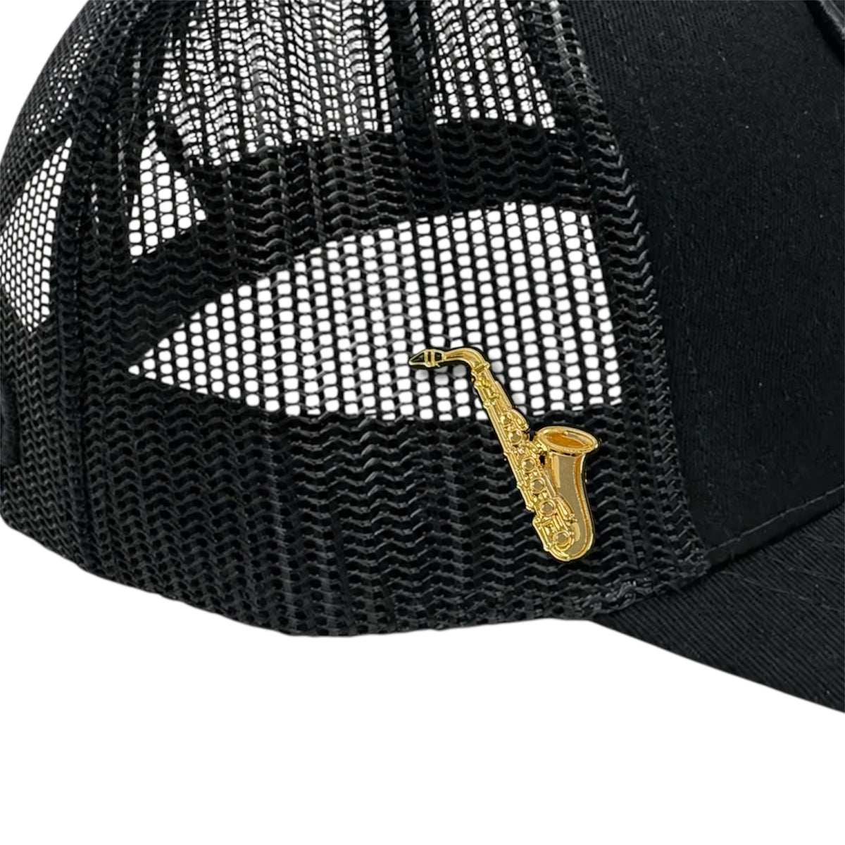 Saxophone Hat Pin - Gold