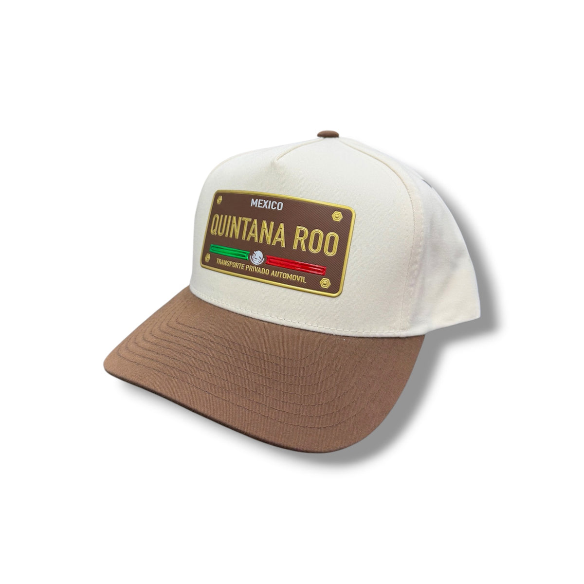 Brown Mexico License Plate Hat - Quintana Roo