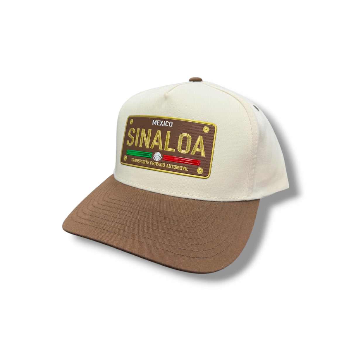 Brown Mexico License Plate Hat - Sinaloa