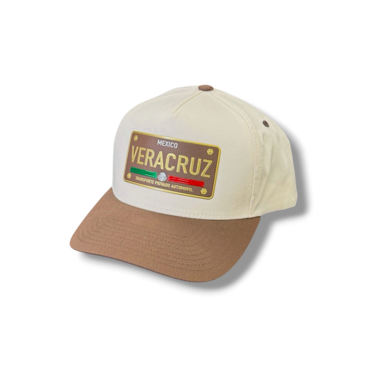 Brown Mexico License Plate Hat - Veracruz