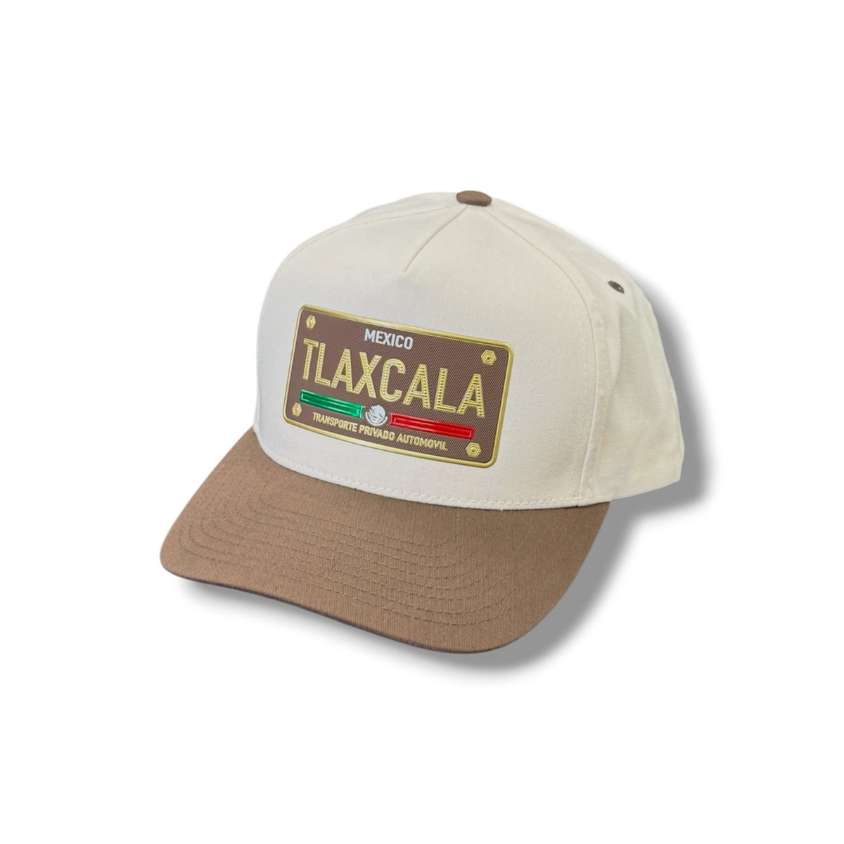 Brown Mexico License Plate Hat - Tlaxcala