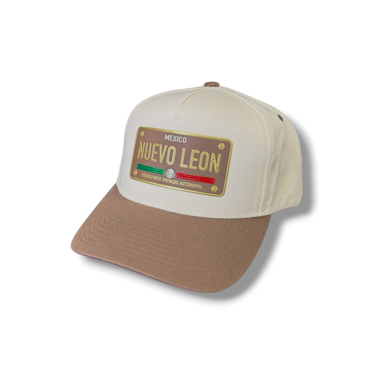 Brown Mexico License Plate Hat - Nuevo León