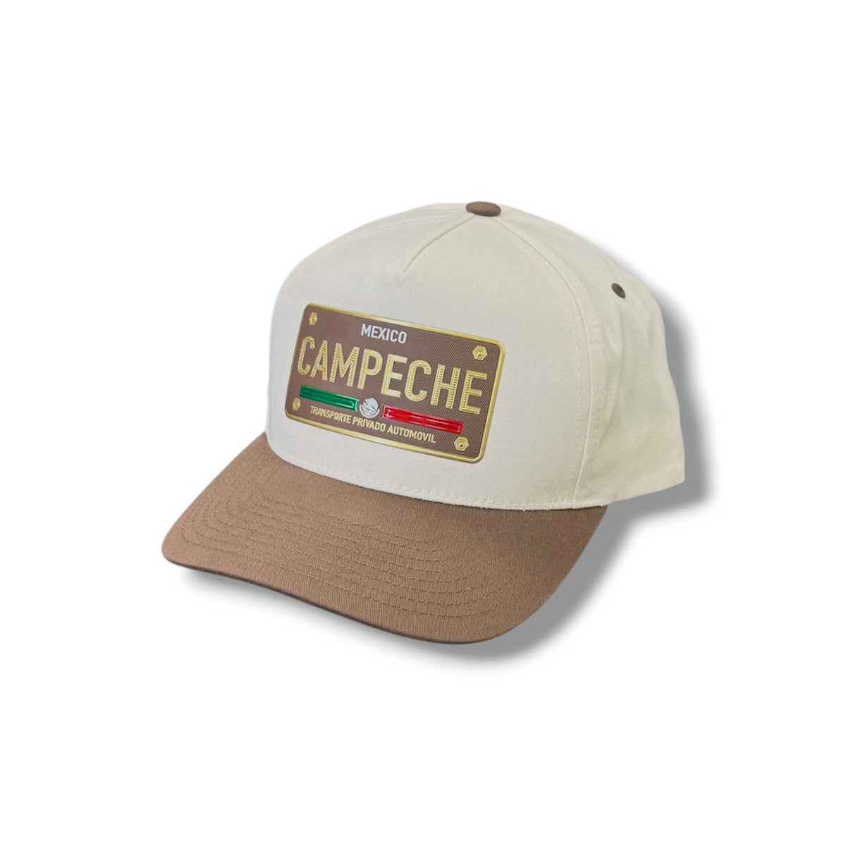 Brown Mexico License Plate Hat - Campeche