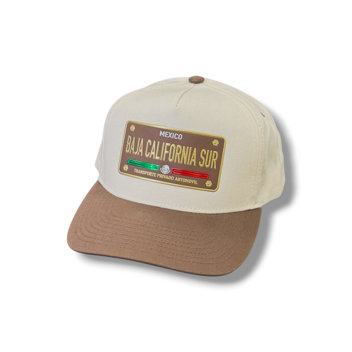 Brown Mexico License Plate Hat - Baja California Sur