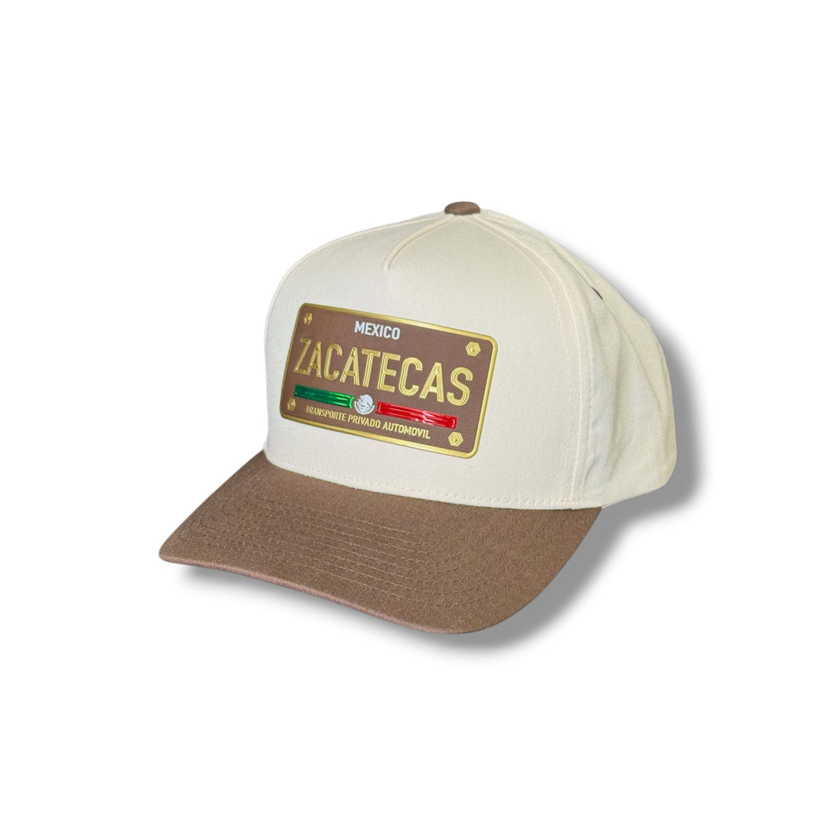Brown Mexico License Plate Hat - Zacatecas