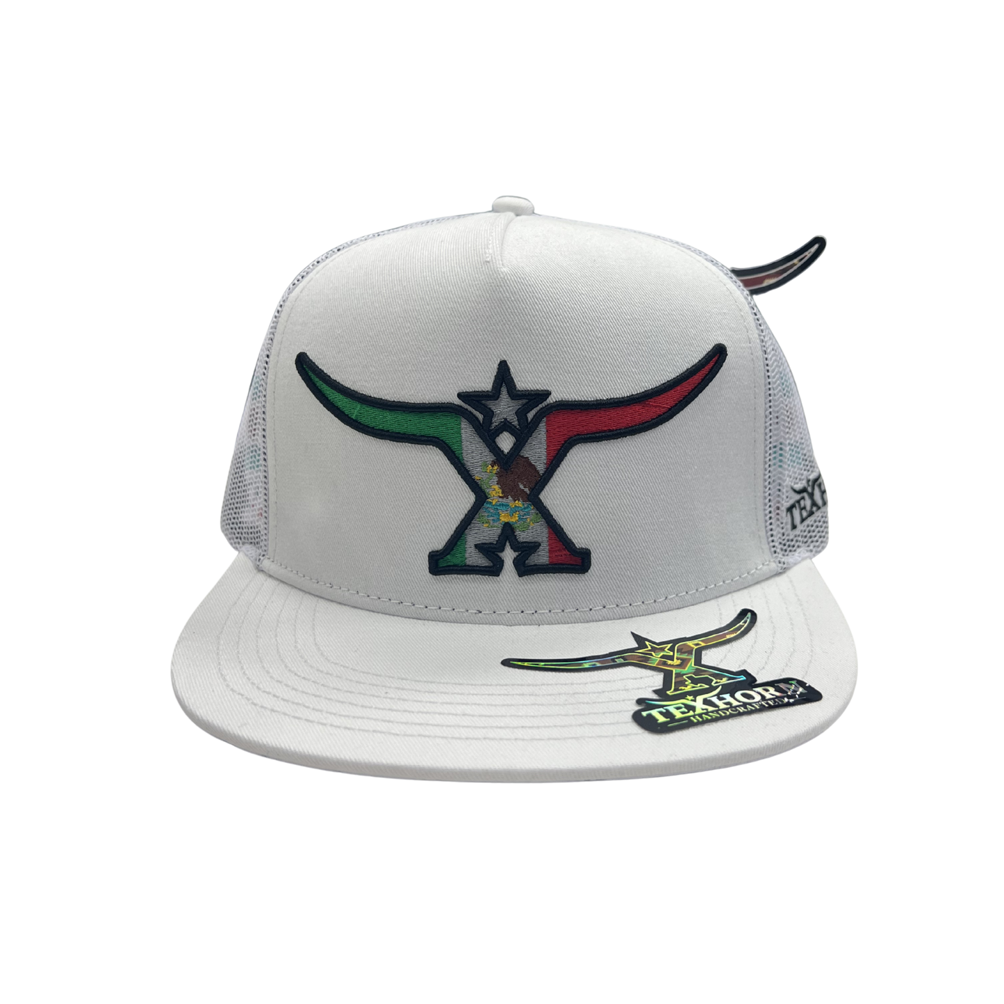 TexHorn Hat - White Mexico