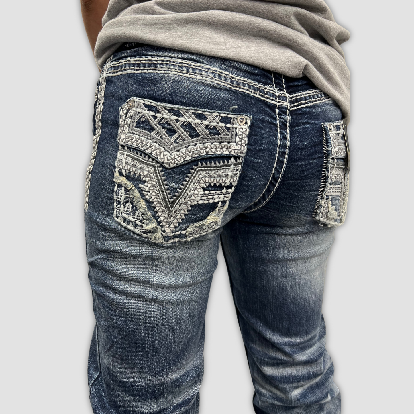 Youth Answer Me Denim (AM-2296-K)