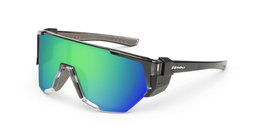 Bomber - Jager Bomb Z87+ Polarized Two Tone Polarized /Green Safety Lens