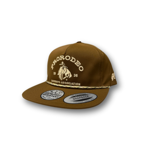 Hooey Hat - PRORODEO Hat Brown W/Gold Logo
