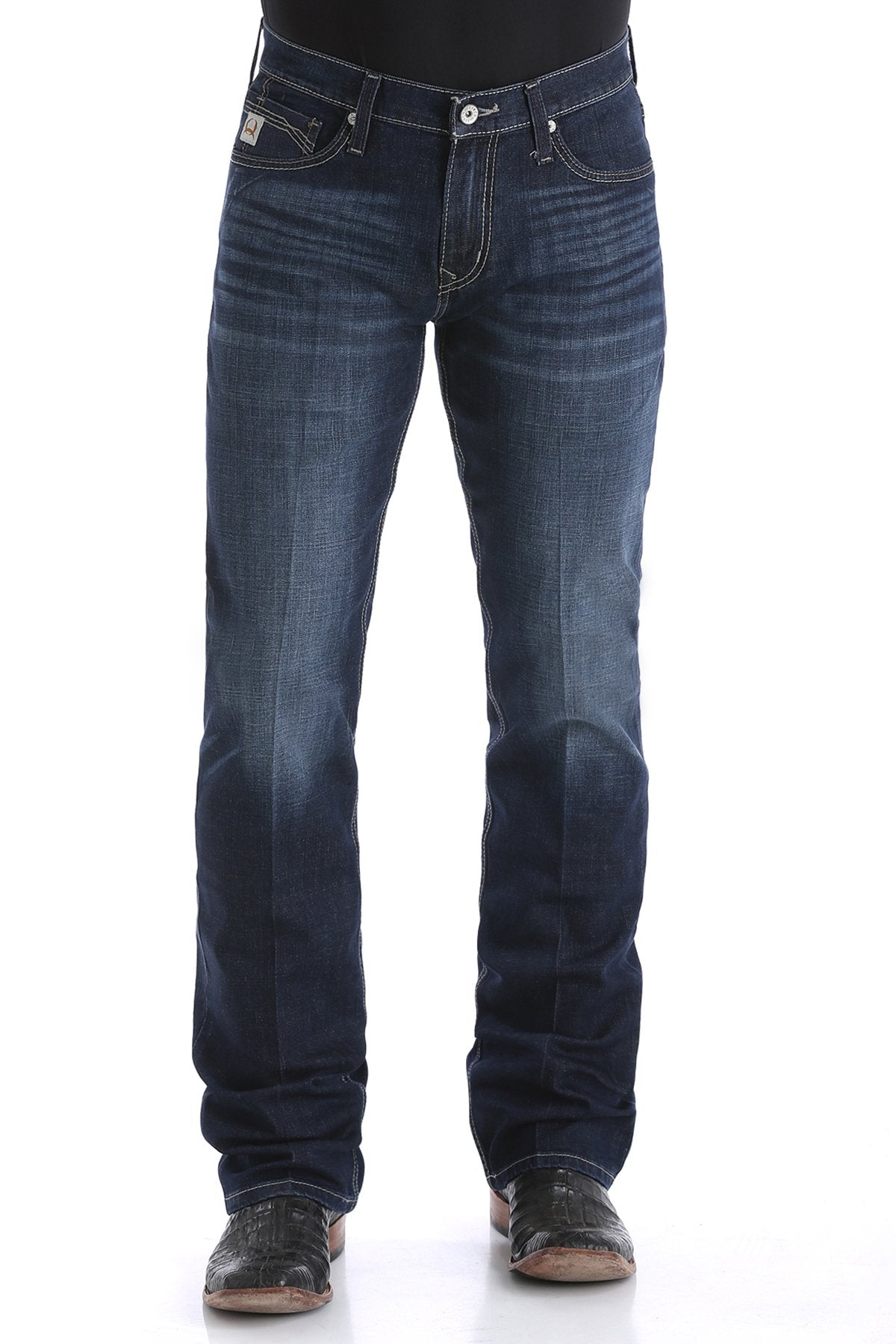 Cinch Jeans Ian Slim Fit Boot Cut Dark Wash