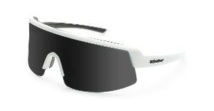 Bomber - Rippa Z87+ Polarized Glossy White/Silver Mirror Polarized
