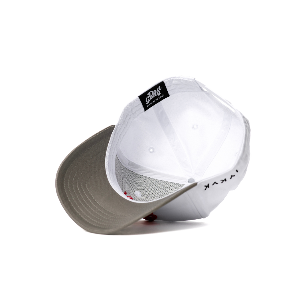Dad Gang Co. - White, Grey & Red
