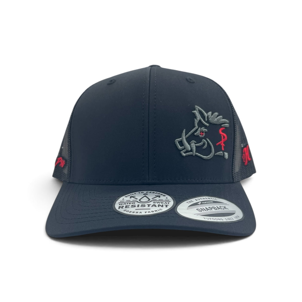 Hooey Snipe Pig Hat - Black/Grey