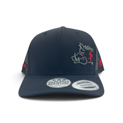 Hooey Snipe Pig Hat - Black/Grey