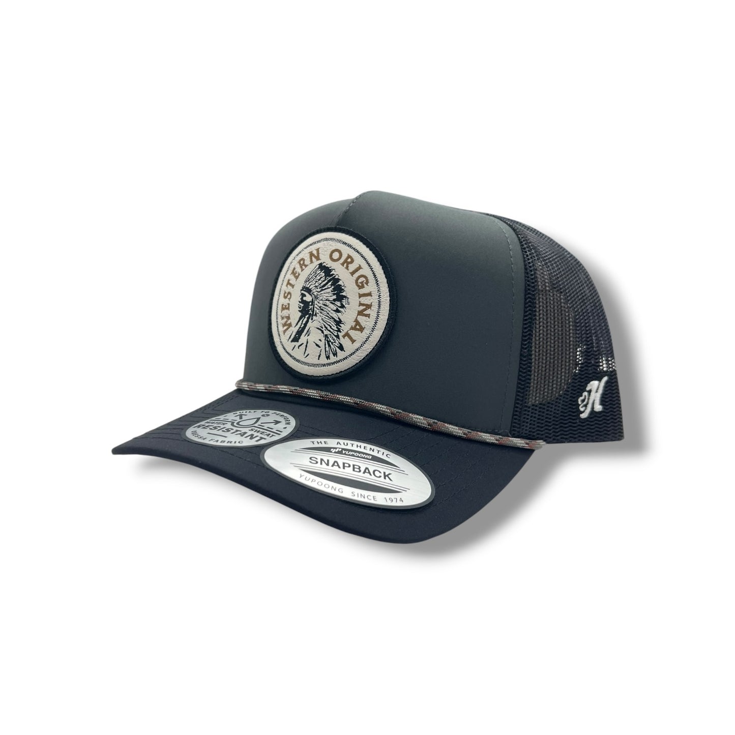 Hooey Quanah Hat - Charcoal/Black