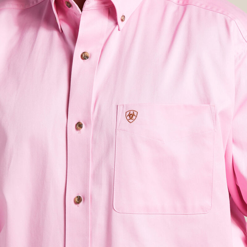 Ariat Solid Twill Shirt - Prism Pink