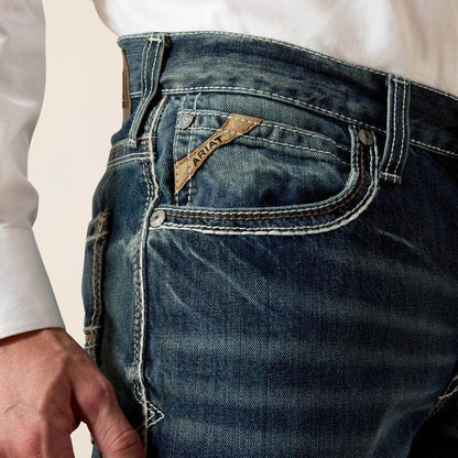 Ariat M4 Coltrane Relaxed Boot Cut Jean - Durango