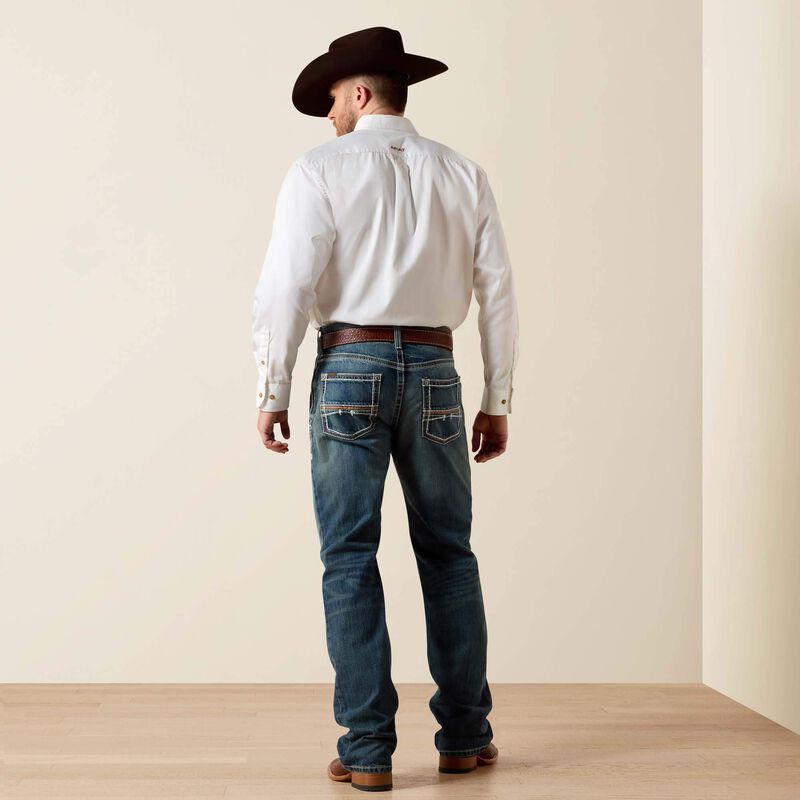 Ariat M4 Coltrane Relaxed Boot Cut Jean - Durango