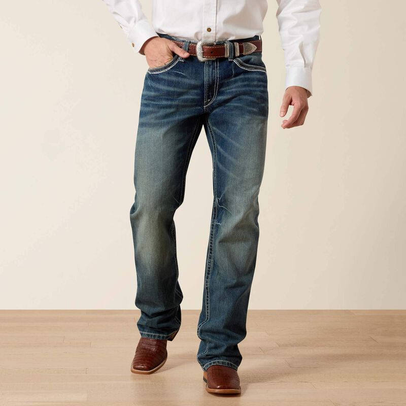 Ariat M4 Coltrane Relaxed Boot Cut Jean - Durango