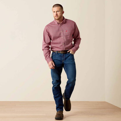 Ariat FR M4 Relaxed DuraStretch Boot Cut Jean - Platinum