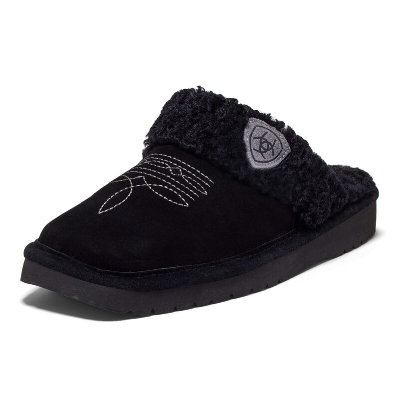 Women’s Ariat Jackie Square Toe Slipper - Black