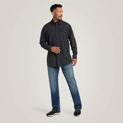 Ariat Men’s VentTEK Outbound L/S Shirt - Black