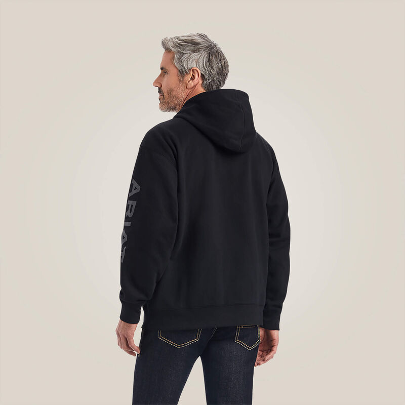Men’s Ariat Logo Hoodie - Black