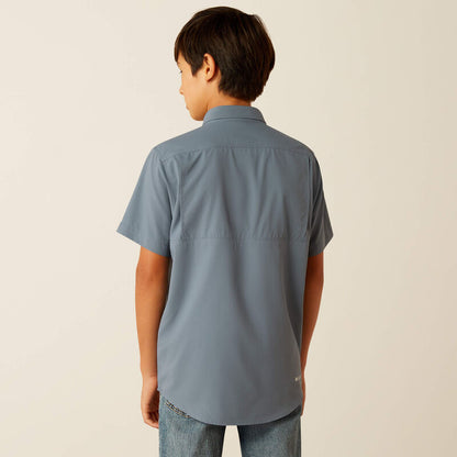 Ariat Youth VentTEK Outbound Classic Shirt - Newsboy Blue
