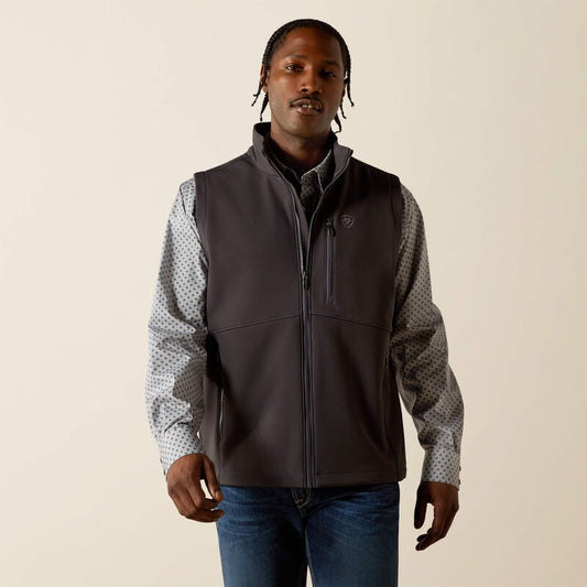 Men's Ariat Logo Softshell Vest - Phantom