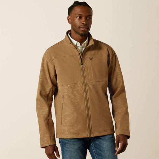 Men's Ariat Vernon Softshell Jacket - Khaki Southwest